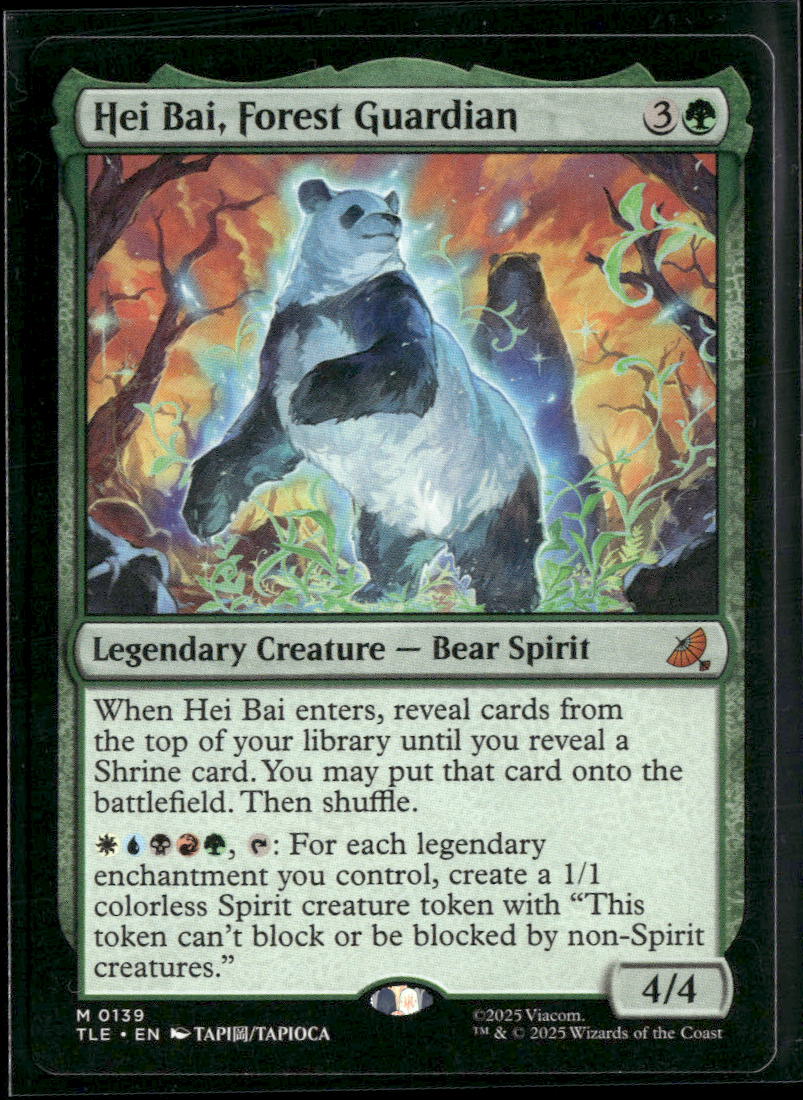 Avatar: The Last Airbender: Eternal-Legal Hei Bai, Forest Guardian #139