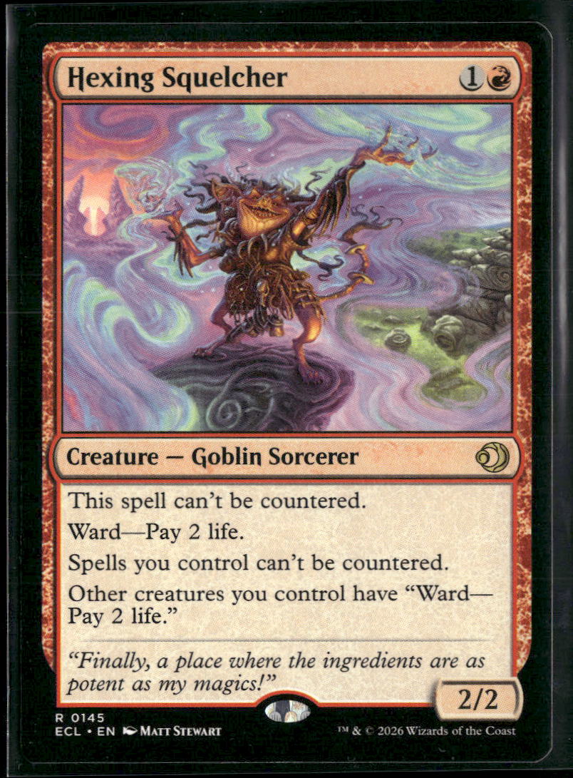 Promo Pack: Lorwyn Eclipsed Hexing Squelcher #145