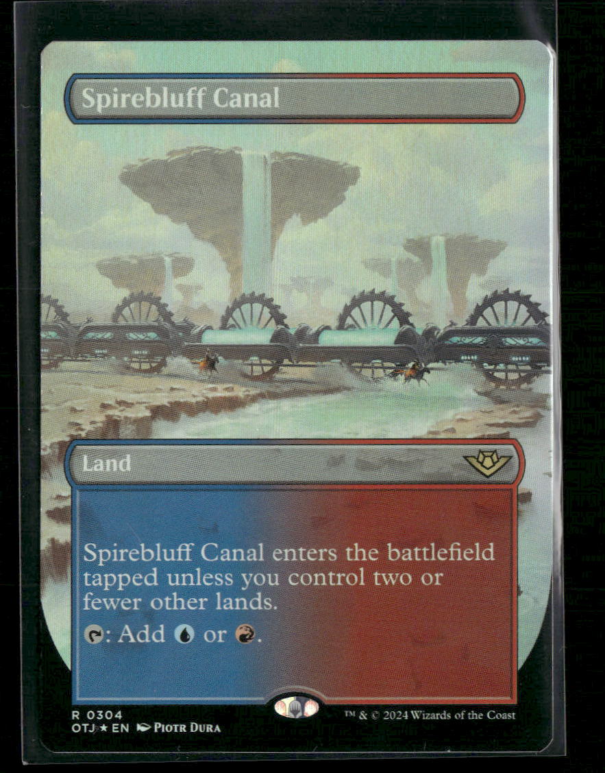 Outlaws of Thunder Junction Spirebluff Canal (Borderless) #304