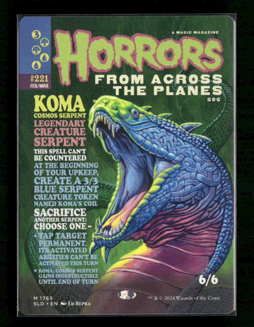 Secret Lair Drop Series Koma, Cosmos Serpent #1765