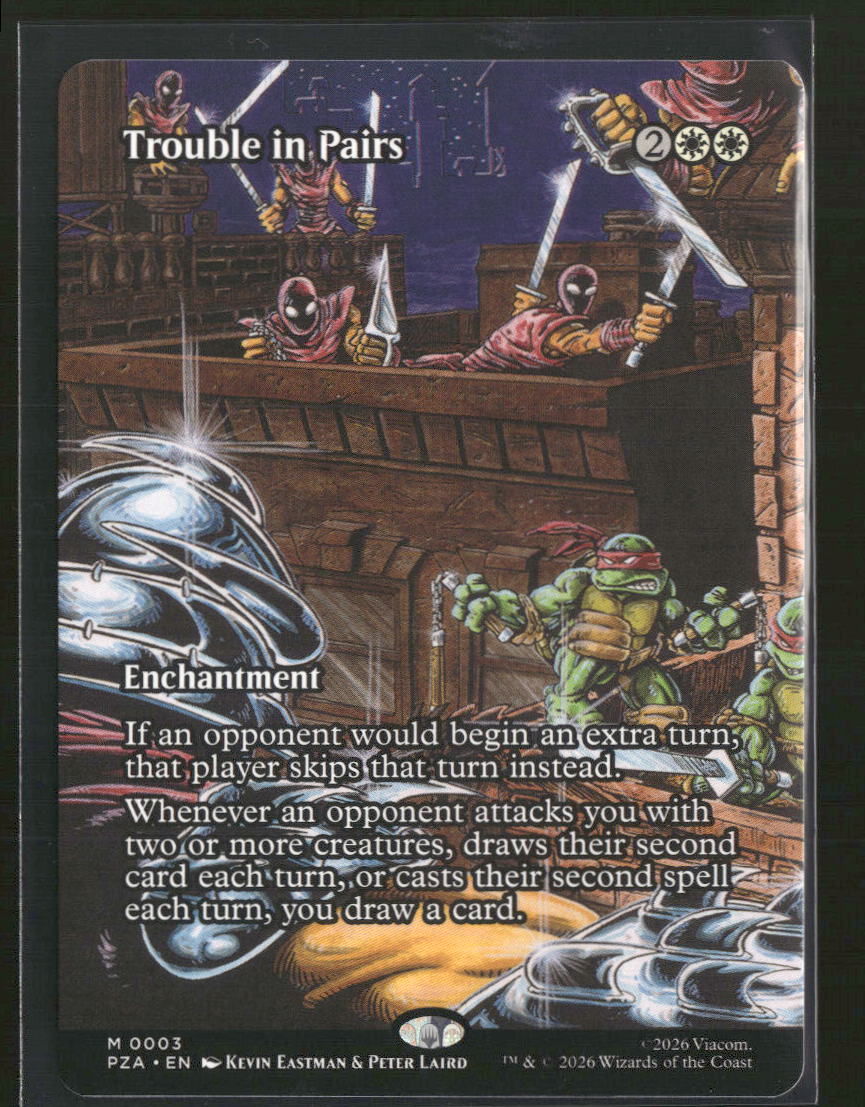 Teenage Mutant Ninja Turtles Source Material Trouble in Pairs (Borderless) #3