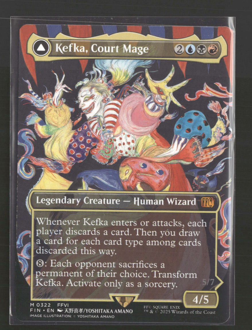 FINAL FANTASY Kefka, Court Mage (0322) (Borderless) #322
