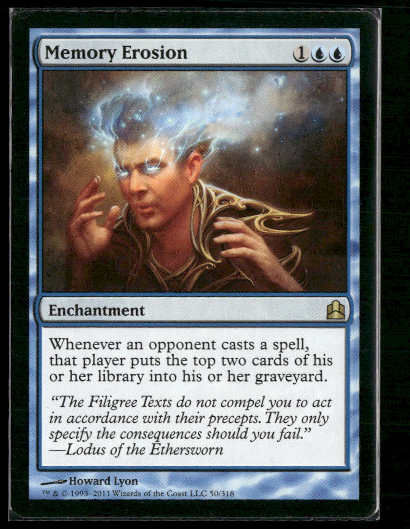 Commander Memory Erosion #50