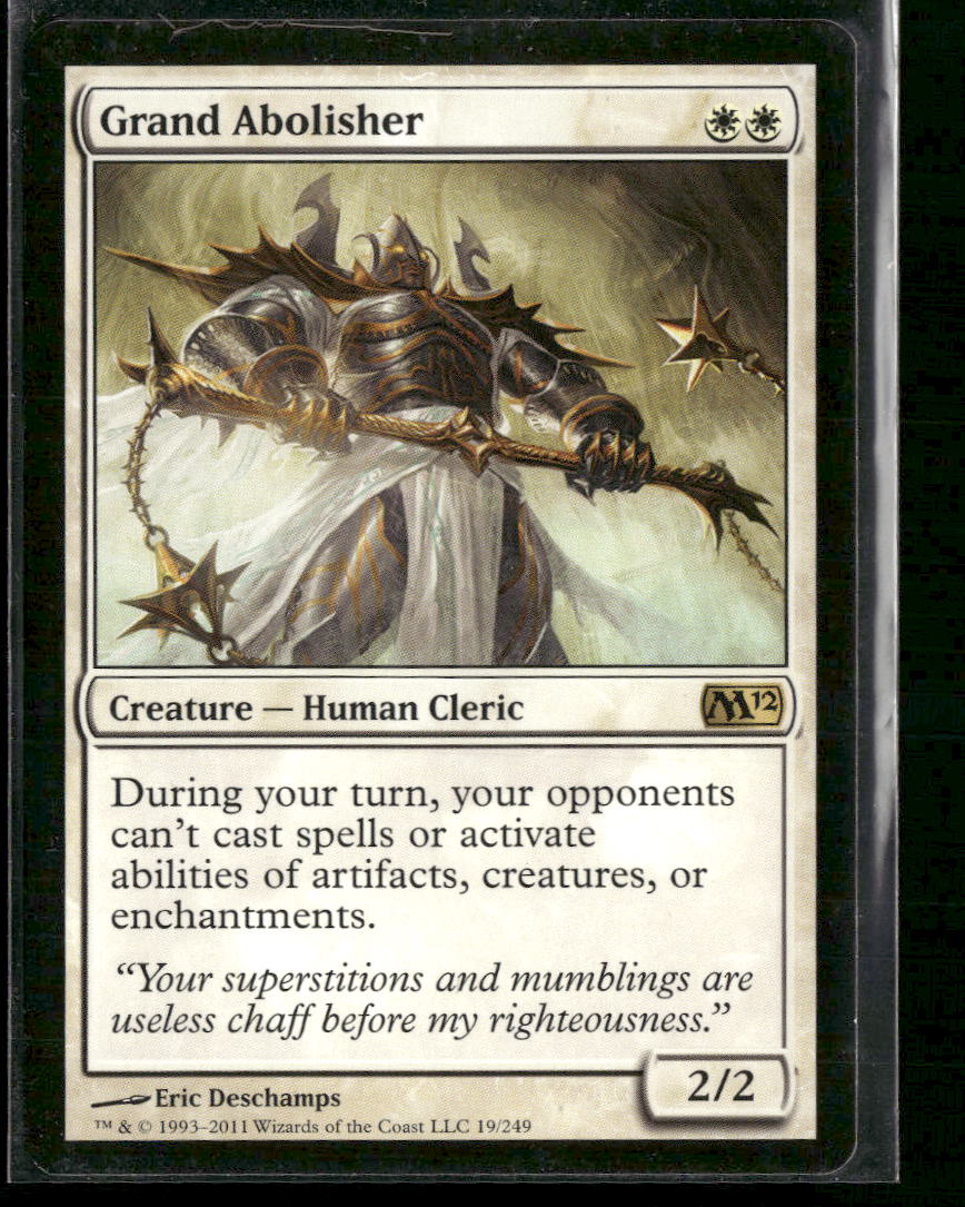 Magic 2012 (M12) Grand Abolisher #19