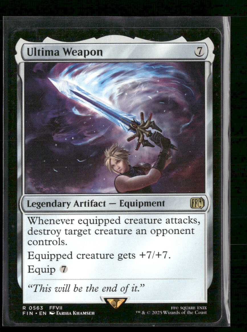 FINAL FANTASY Ultima Weapon #563