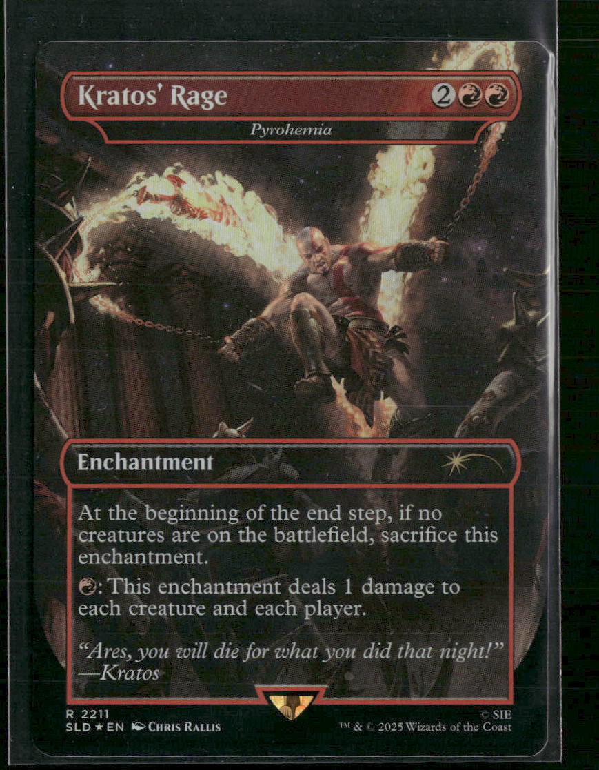 Secret Lair Drop Series Kratos' Rage #2211