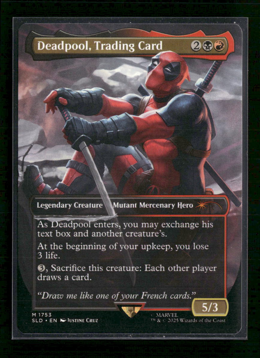 Secret Lair Drop Series Deadpool, Trading Card (1753) #1753