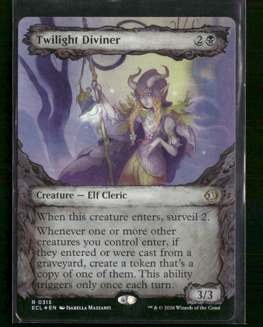 Lorwyn Eclipsed Twilight Diviner (Showcase) #315