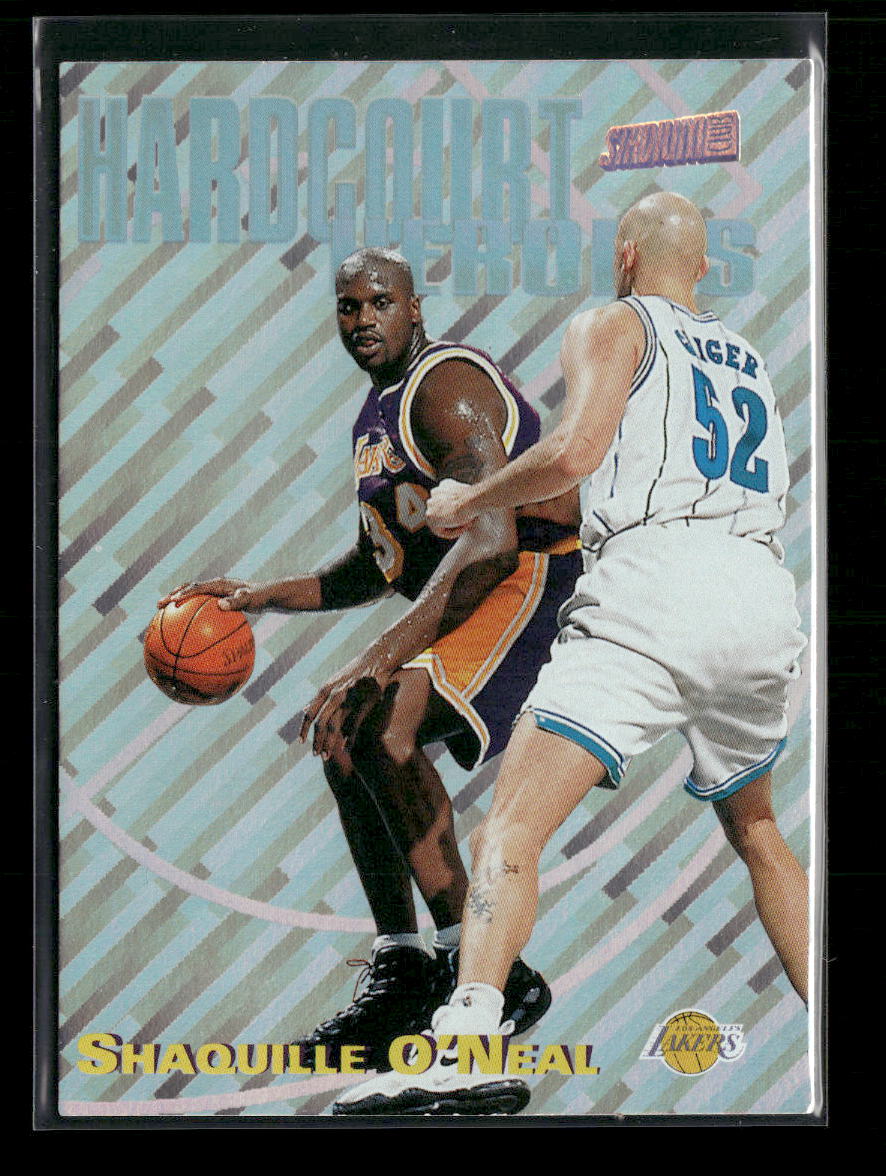 1997-98 Stadium Club Hardcourt Heroics Shaquille O'Neal #H8