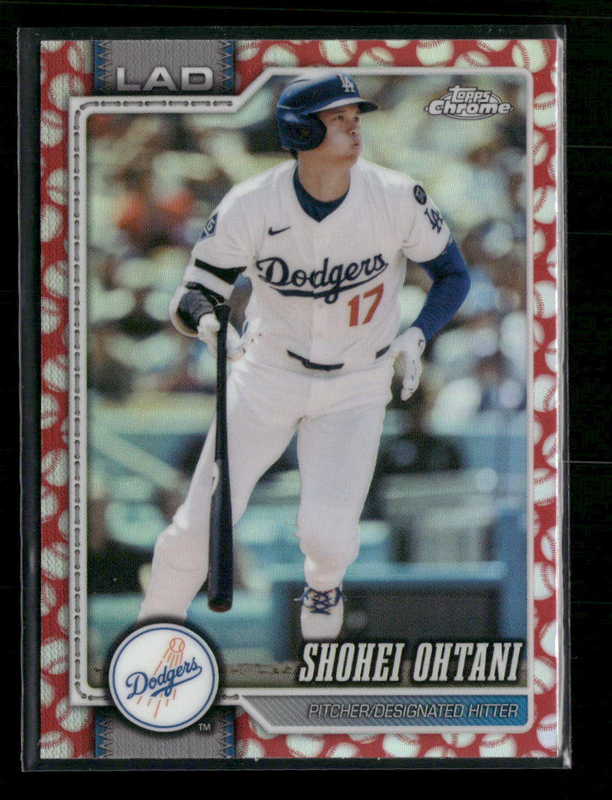 2026 Topps Chrome Baseball Seams Refractors Shohei Ohtani #1