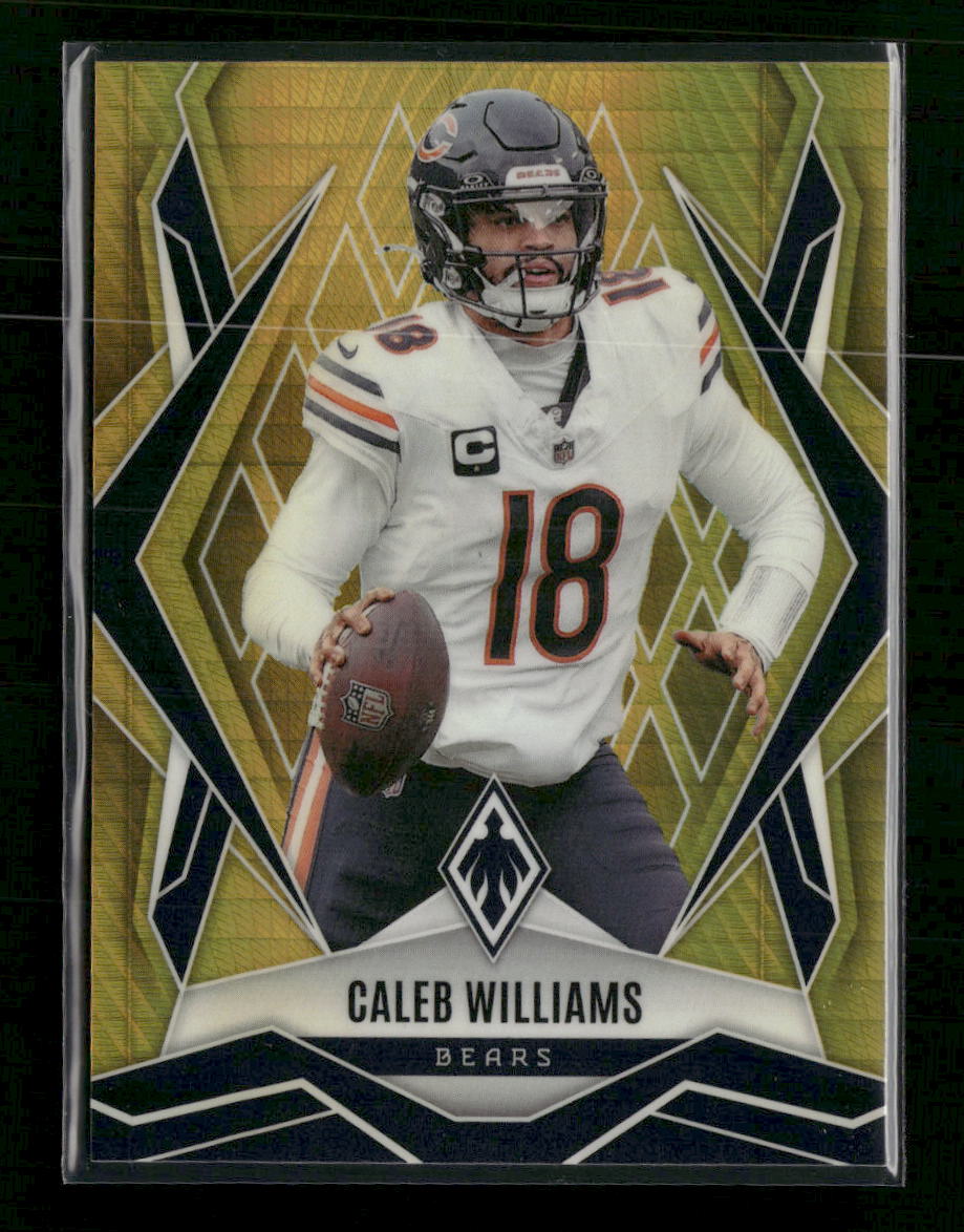 2025 Panini Phoenix Gold Hyper Prizm Caleb Williams #/10 #11
