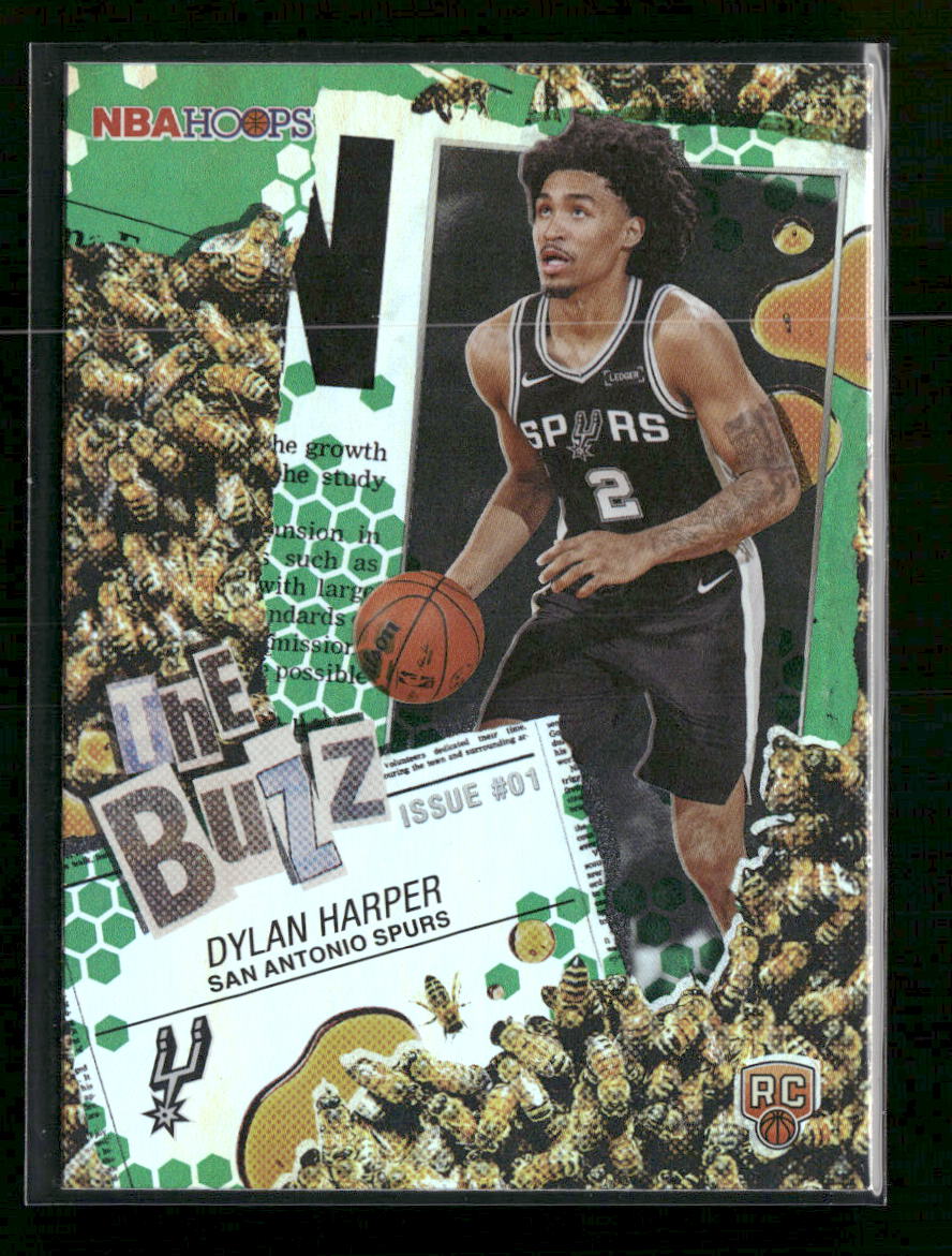 2025-26 Hoops The Buzz Green Hoops Nolan Traore #TB-19