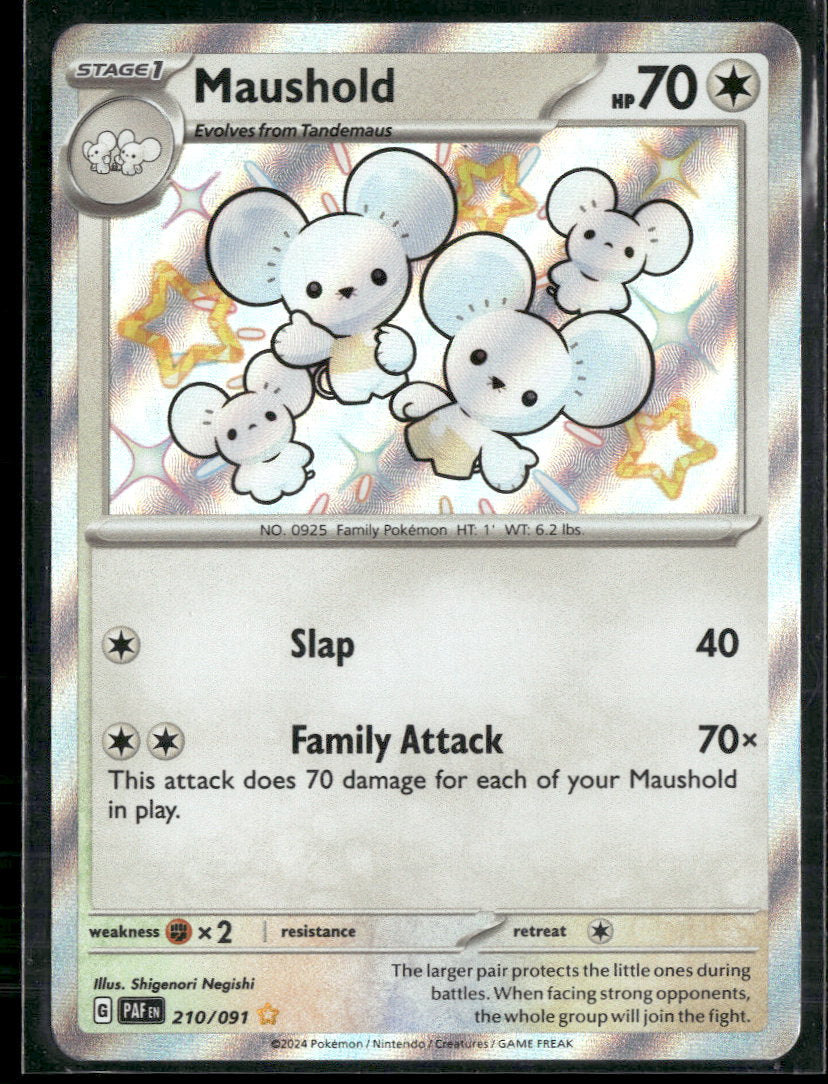 SV: Paldean Fates Maushold #210/091