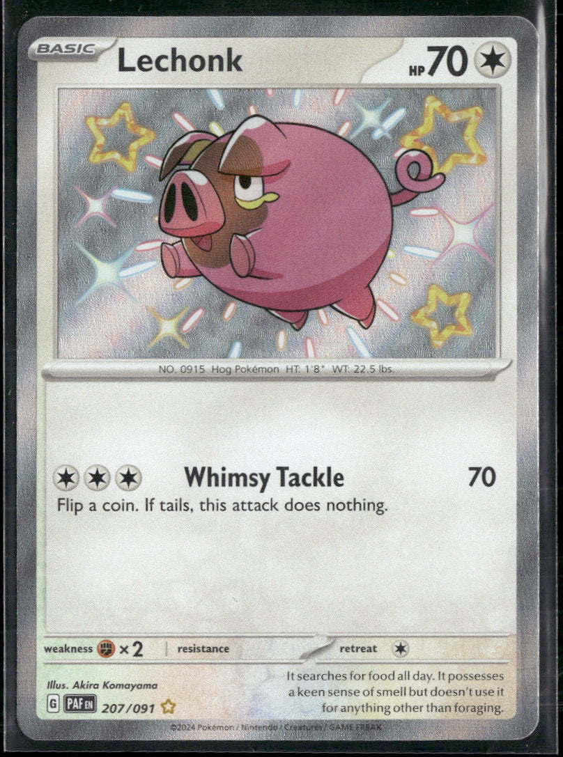 SV: Paldean Fates Lechonk #207/091