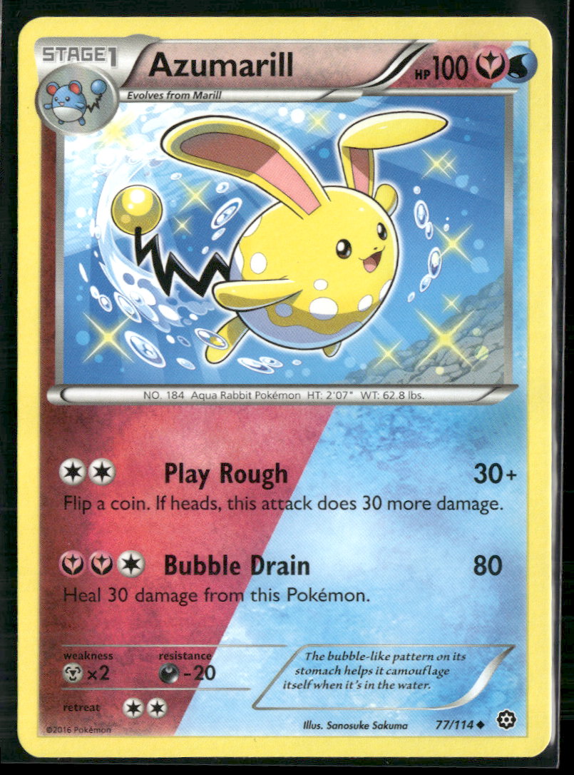 XY - Steam Siege Azumarill #77/114