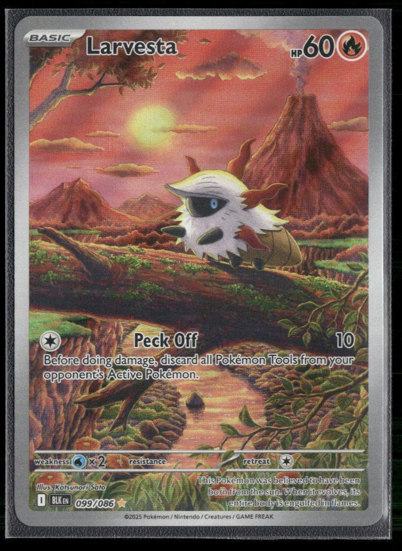 SV: Black Bolt Larvesta #099/086
