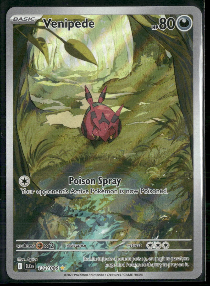 SV: Black Bolt Venipede #132/086