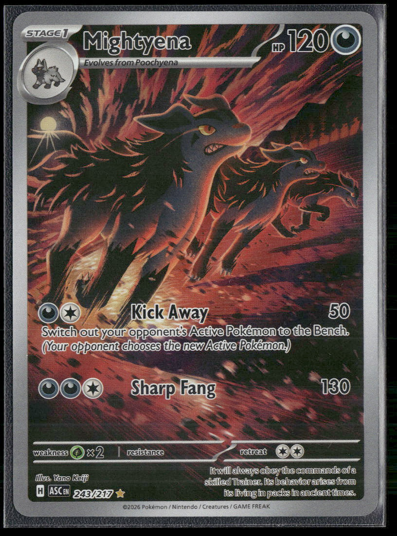 ME: Ascended Heroes Mightyena #243/217