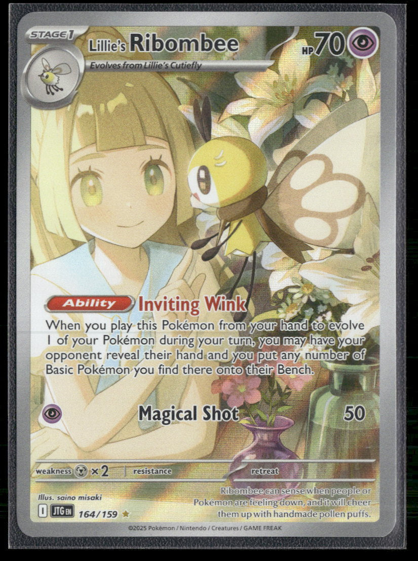 SV09: Journey Together Lillie's Ribombee #164/159