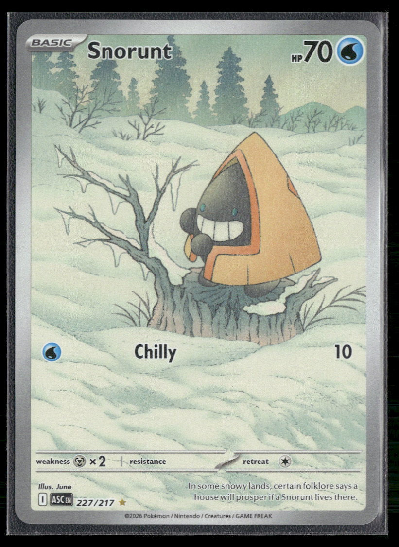 ME: Ascended Heroes Snorunt #227/217