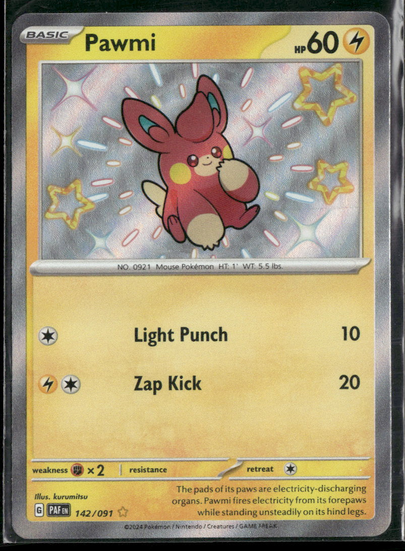 SV: Paldean Fates Pawmi #142/091