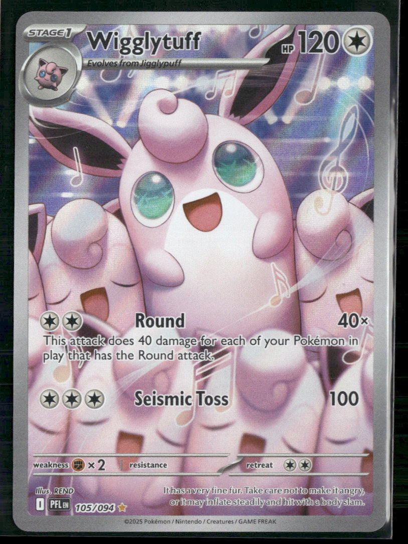 ME02: Phantasmal Flames Wigglytuff #105/094