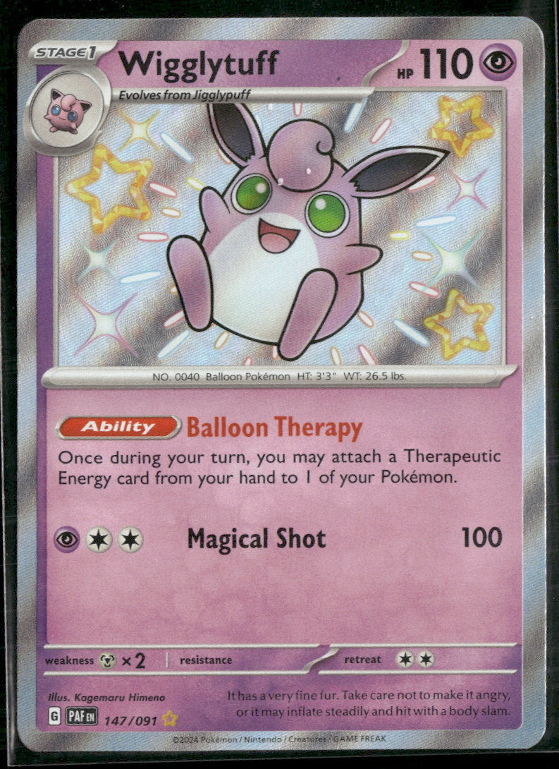 SV: Paldean Fates Wigglytuff #147/091