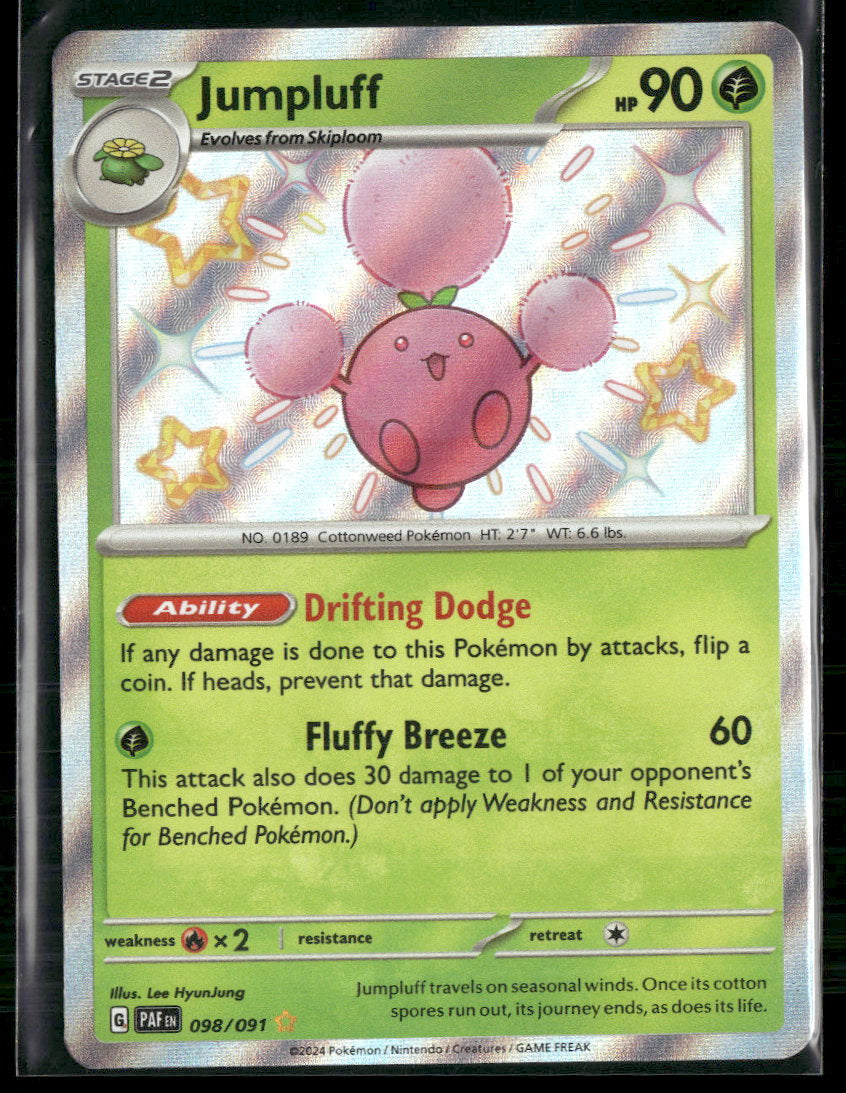 SV: Paldean Fates Jumpluff #098/091