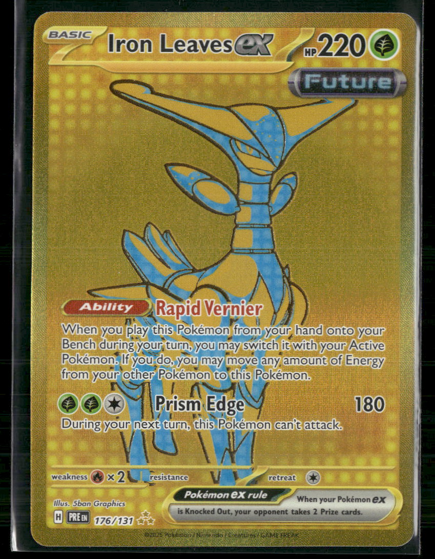 SV: Prismatic Evolutions Iron Leaves ex #176/131