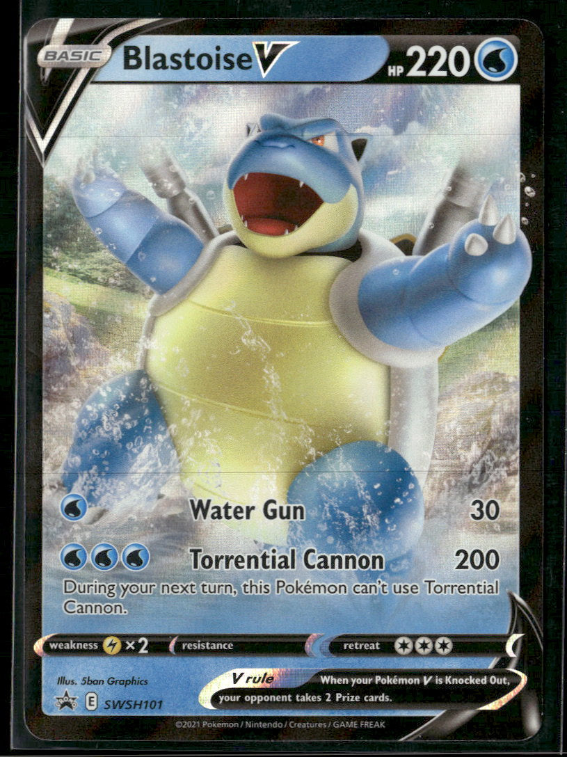 SWSH: Sword & Shield Promo Cards Blastoise V #SWSH101