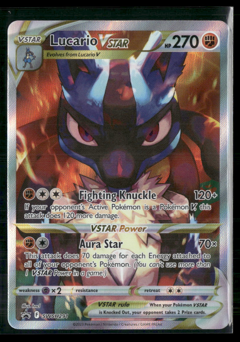 SWSH: Sword & Shield Promo Cards Lucario VSTAR #SWSH291