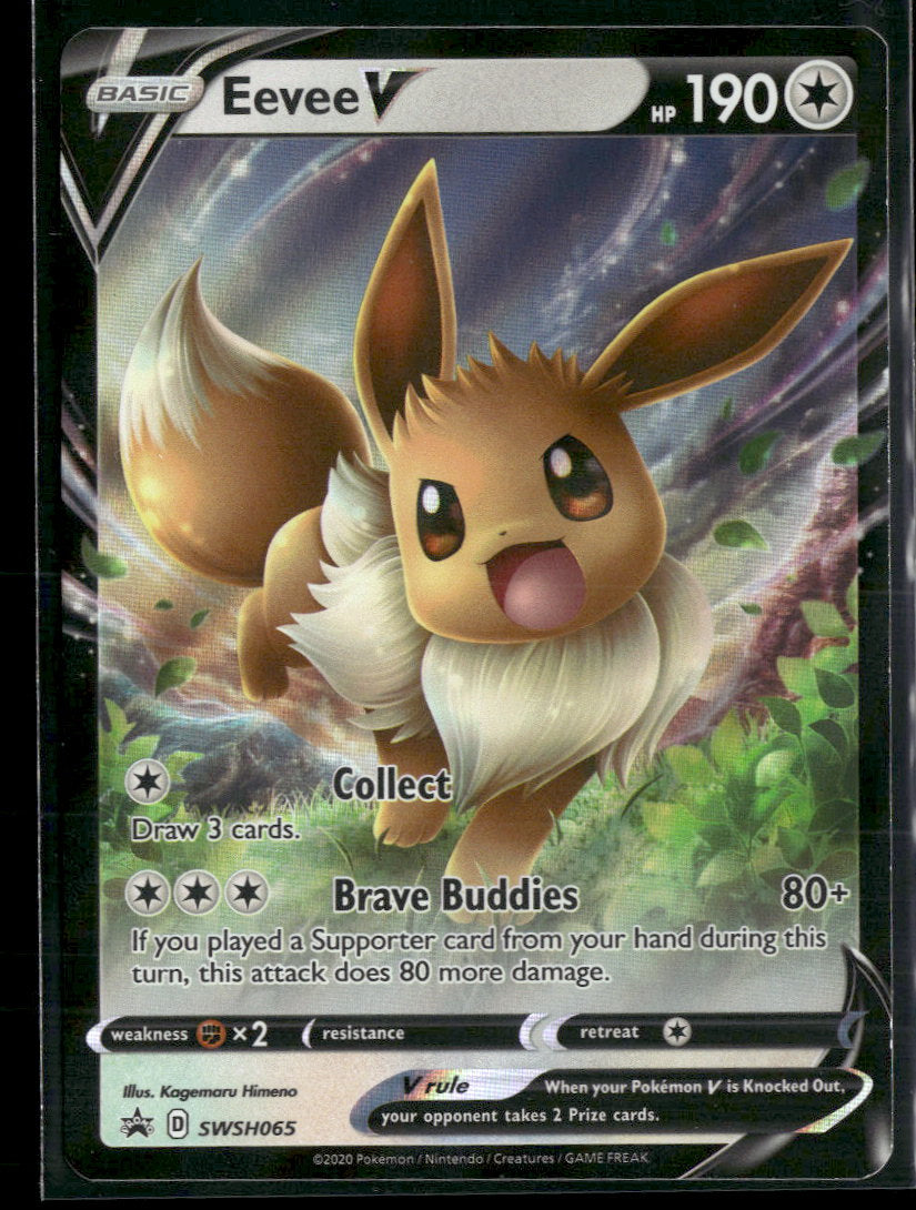 SWSH: Sword & Shield Promo Cards Eevee V #SWSH065