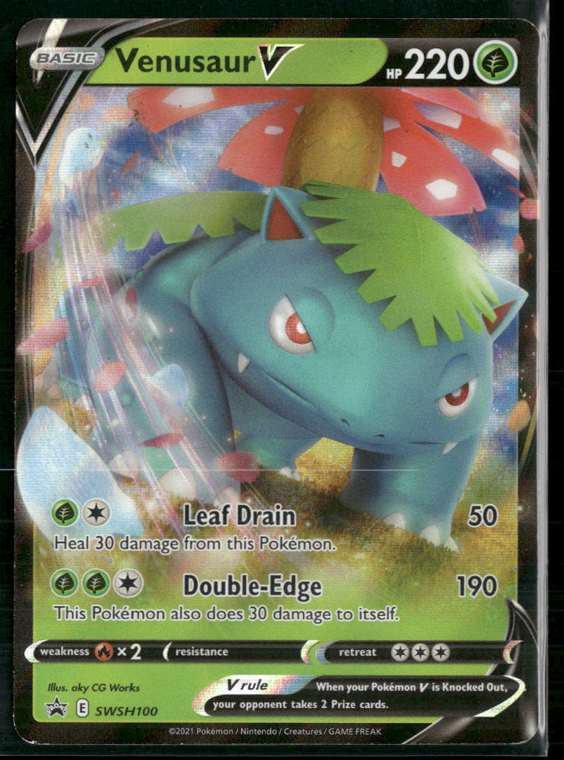 SWSH: Sword & Shield Promo Cards Venusaur V #SWSH100