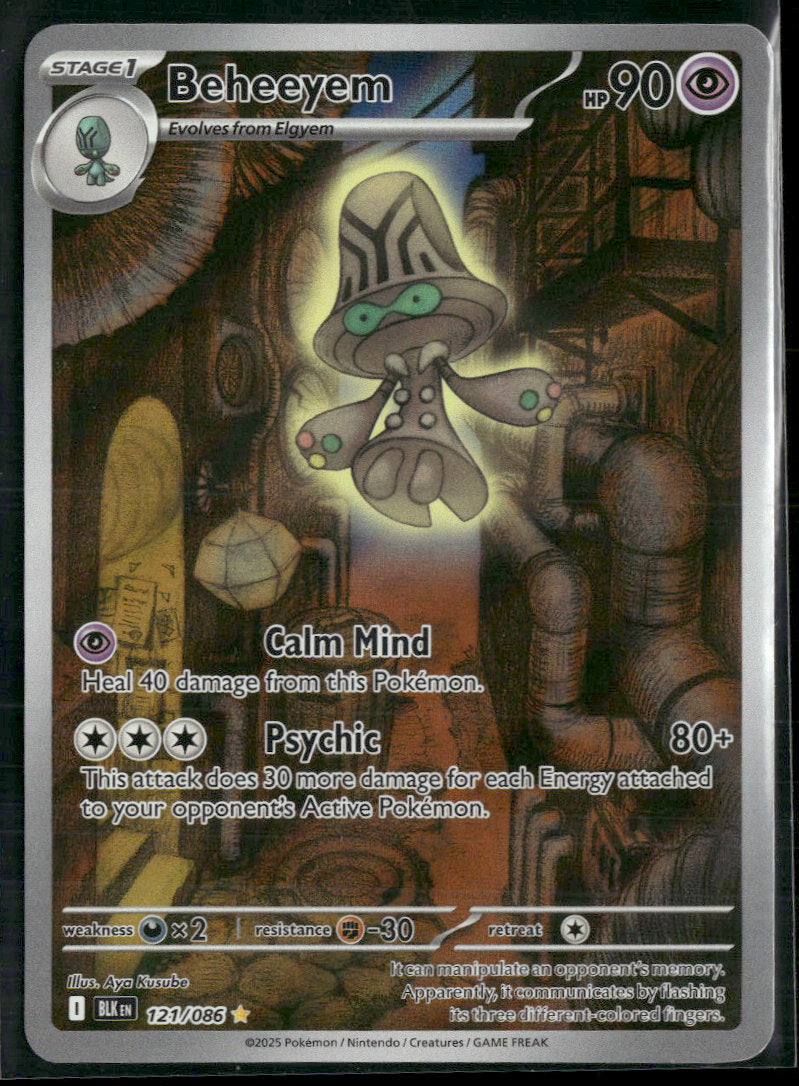SV: Black Bolt Beheeyem #121/086