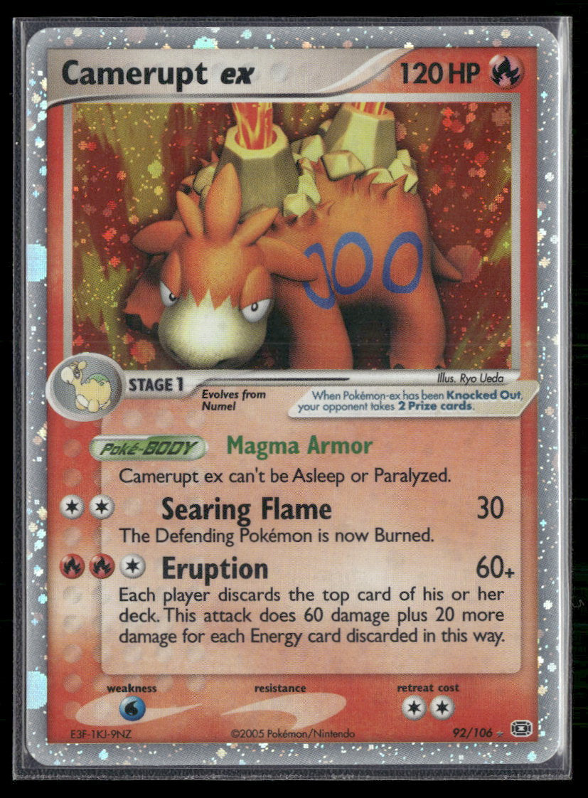 EX Emerald Camerupt ex #92/106