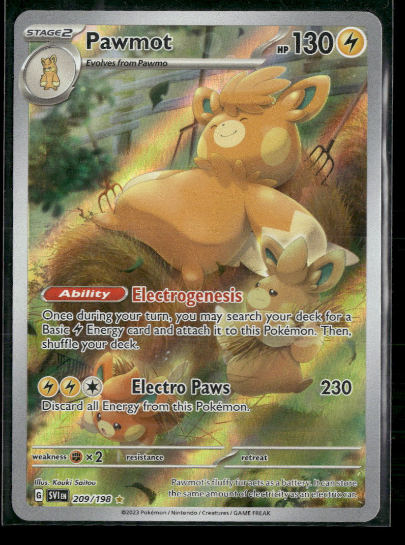 SV01: Scarlet & Violet Base Set Pawmot #209/198