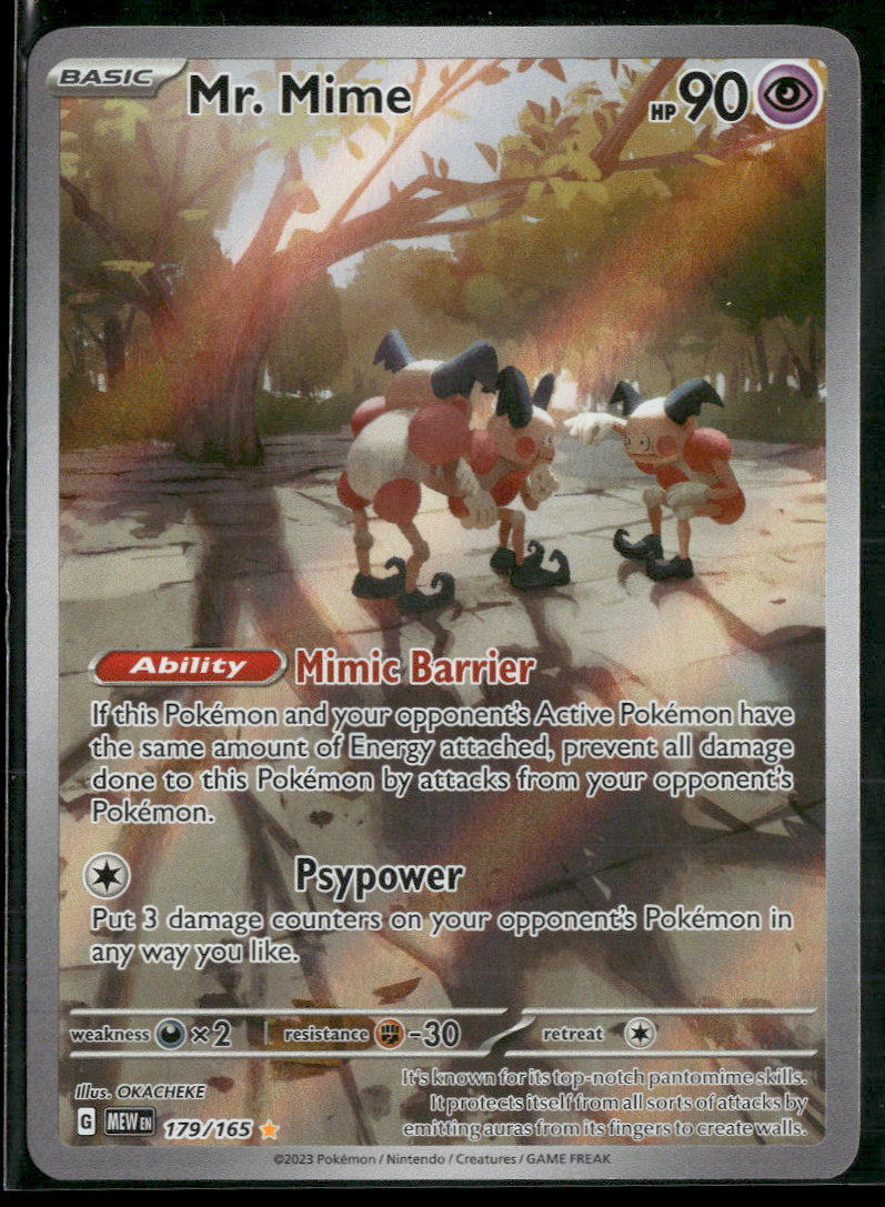 SV: Scarlet & Violet 151 Mr. Mime #179/165