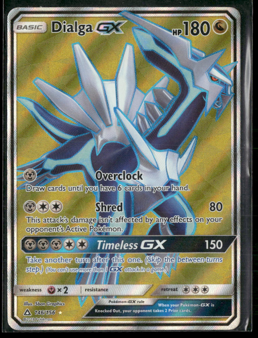 SM - Ultra Prism Dialga GX (Full Art) #146/156