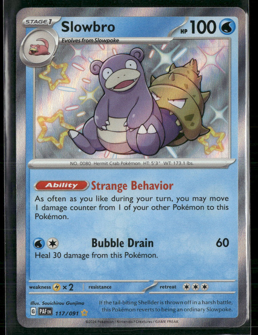 SV: Paldean Fates Slowbro #117/091
