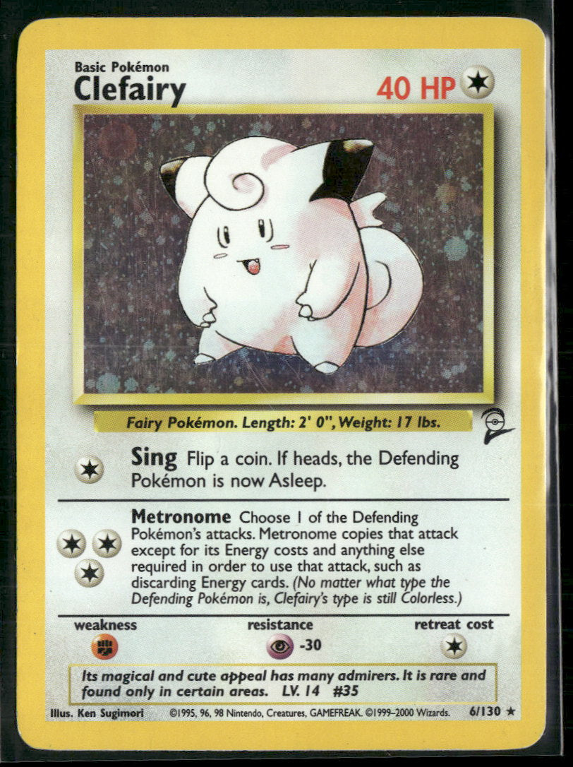 Base Set 2 Clefairy #006/130