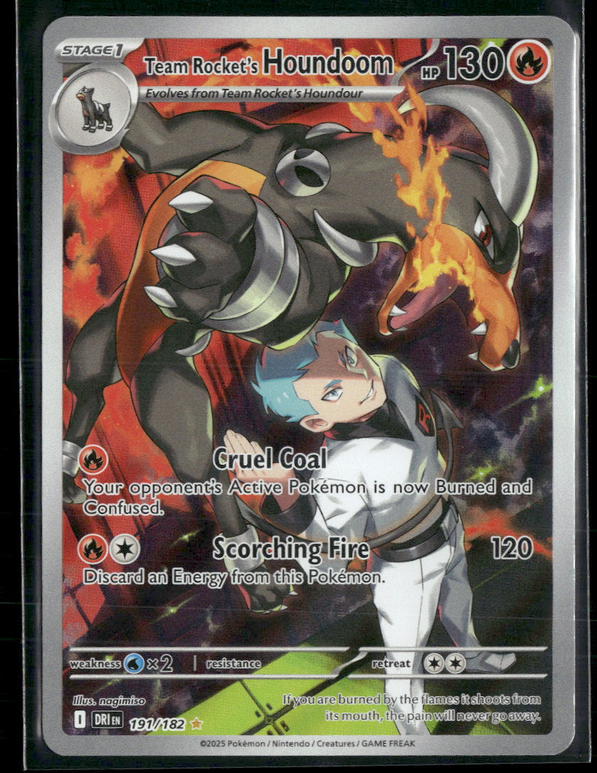 SV10: Destined Rivals Team Rocket's Houndoom #191/182