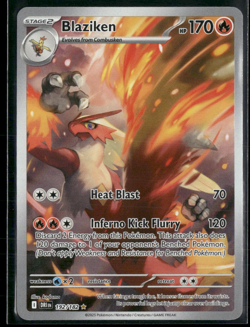 SV10: Destined Rivals Blaziken #192/182