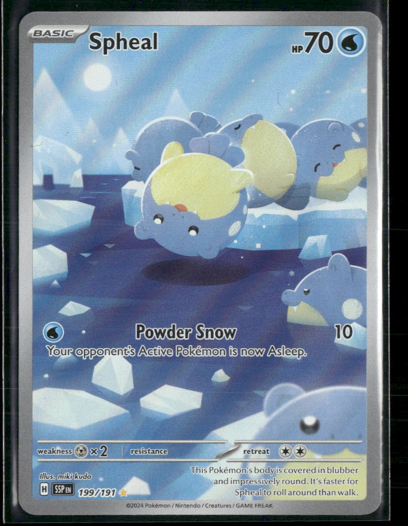 SV08: Surging Sparks Spheal #199/191