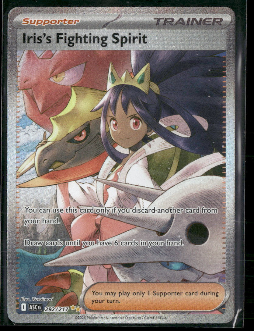 ME: Ascended Heroes Iris's Fighting Spirit #292/217