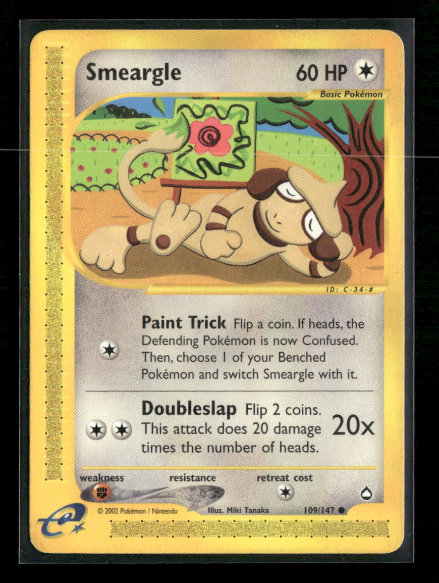 Aquapolis Smeargle #109/147