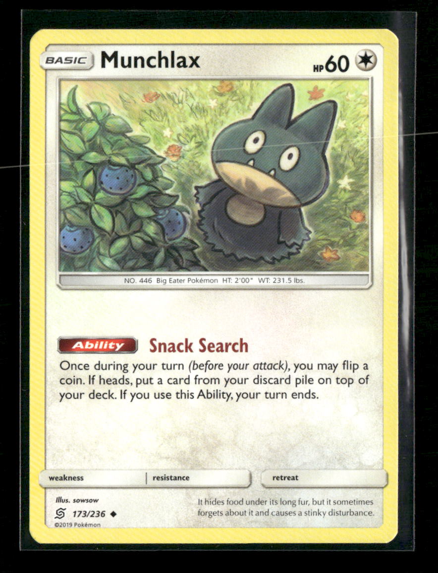 SM - Unified Minds Munchlax #173/236