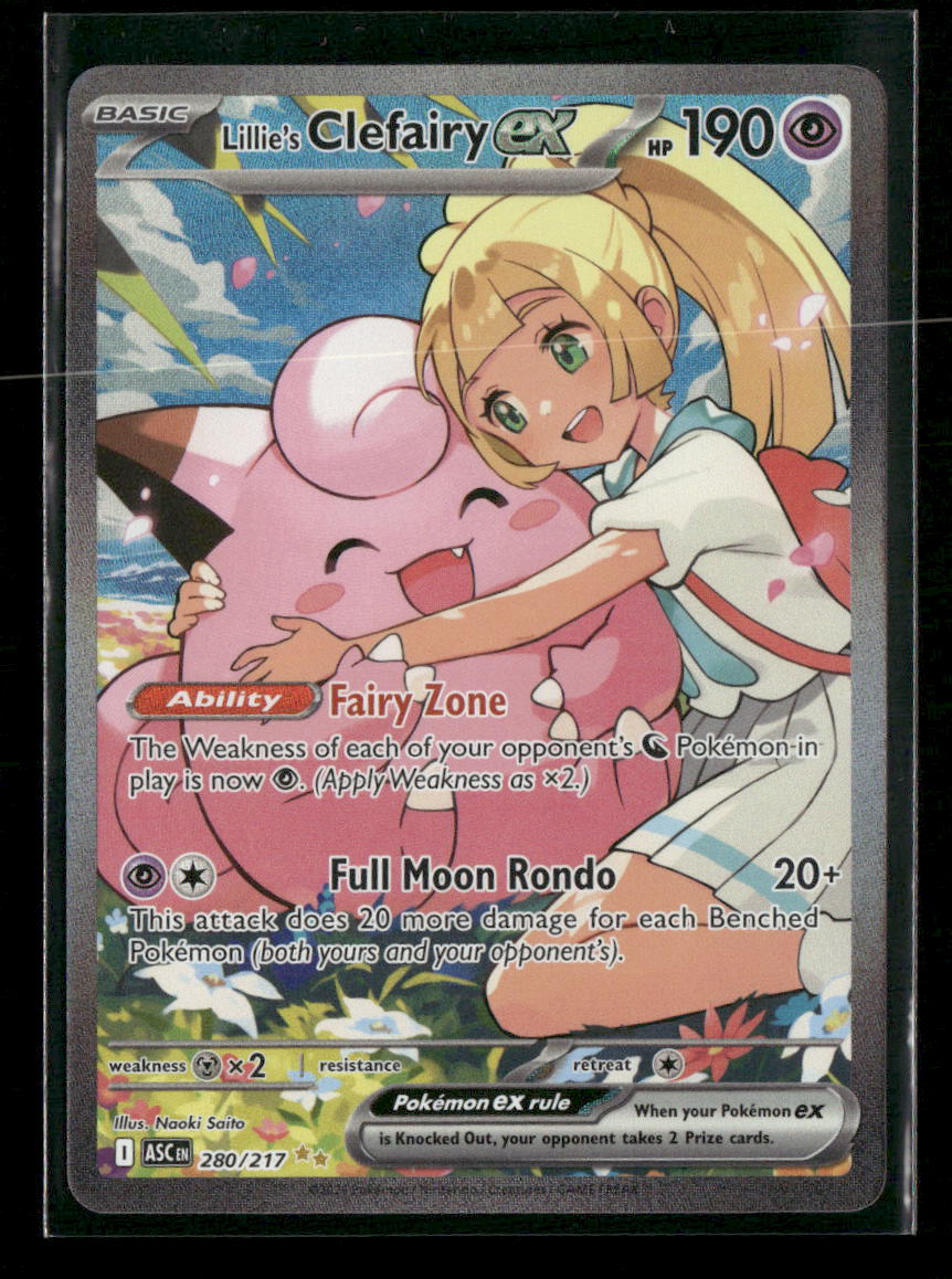 ME: Ascended Heroes Lillie's Clefairy ex #280/217