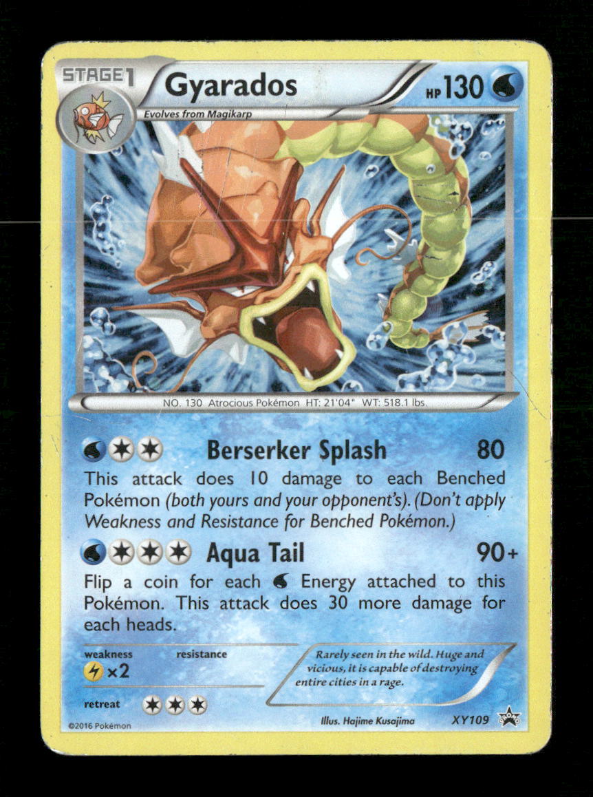 XY Promos Gyarados #XY109 *Damaged*