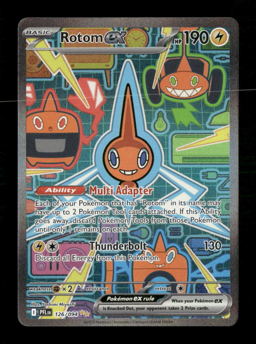 ME02: Phantasmal Flames Rotom ex #126/094