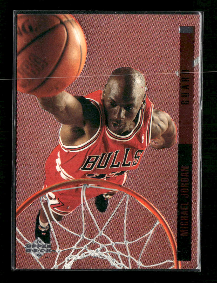 1993 UD Special Edition Behind the Glass Michael Jordan #G11 *Dinged Corner*